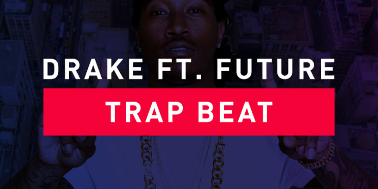 trap beat drake ft. future artwork