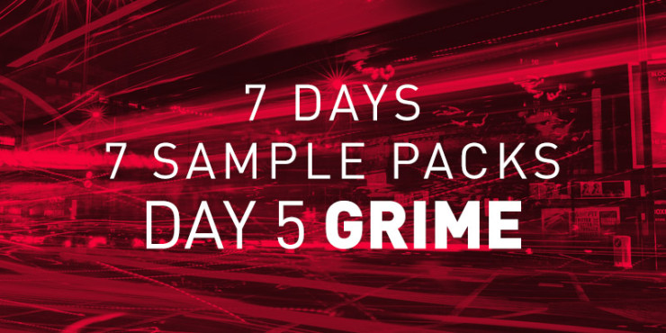 free grime sample pack artwork