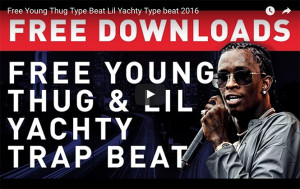 free young thug beat youtube