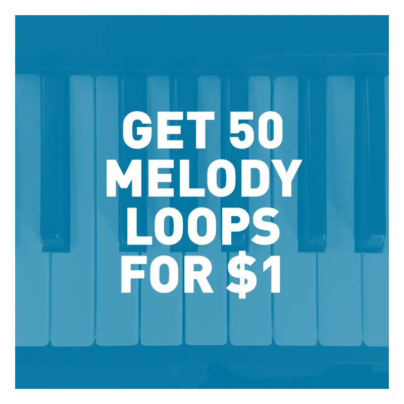 Get 50 premium melody loops for $1.00