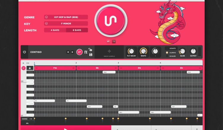 bass dragon ui