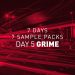 free grime sample pack artwork